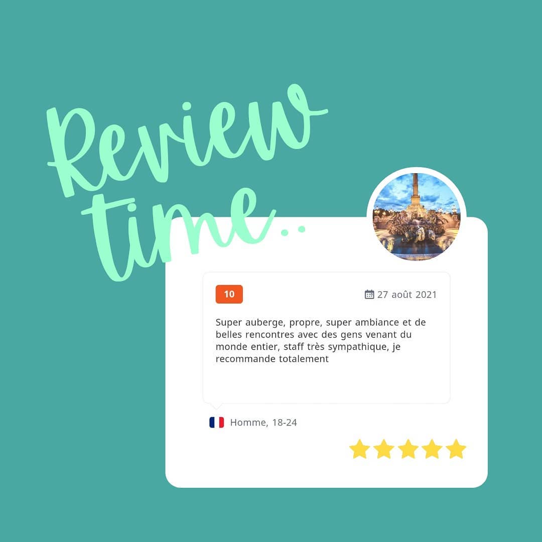customer review hostel auberge bordeaux